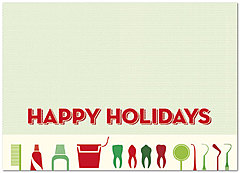 Select a verse, create your own custom verse, or order blank. Dental Holiday Card D2219D-A